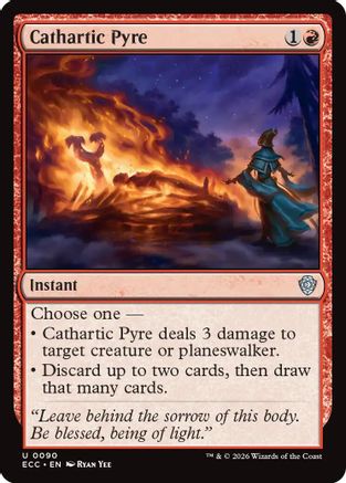 Cathartic Pyre (090) - Commander: Lorwyn Eclipsed