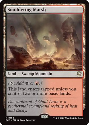 Smoldering Marsh (168) - Commander: Lorwyn Eclipsed