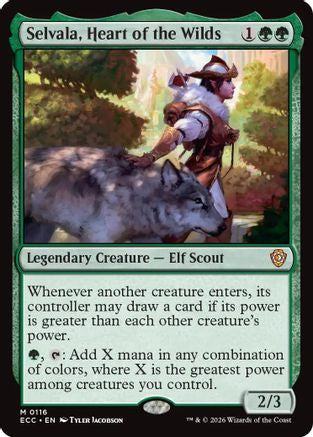 Selvala, Heart of the Wilds (116) - Commander: Lorwyn Eclipsed