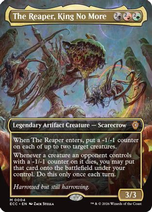 The Reaper, King No More (Borderless) (004) - Commander: Lorwyn Eclipsed