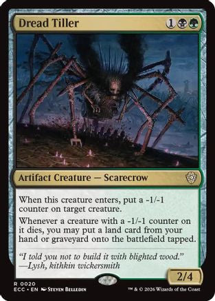 Dread Tiller (020) - Commander: Lorwyn Eclipsed