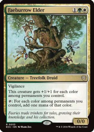 Faeburrow Elder (053) - Commander: Lorwyn Eclipsed