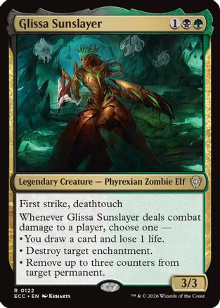 Glissa Sunslayer (122) - Commander: Lorwyn Eclipsed