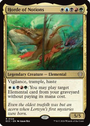 Horde of Notions (124) - Commander: Lorwyn Eclipsed