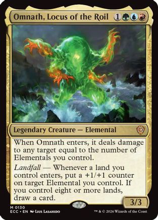 Omnath, Locus of the Roil (130) - Commander: Lorwyn Eclipsed