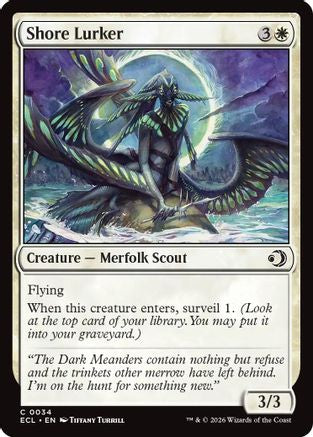 Shore Lurker (034) Foil - Lorwyn Eclipsed