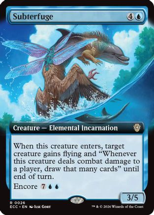 Subterfuge (Extended Art) (026) - Commander: Lorwyn Eclipsed