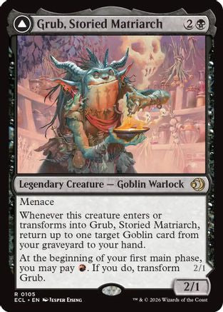 Grub, Storied Matriarch (105) Foil - Lorwyn Eclipsed