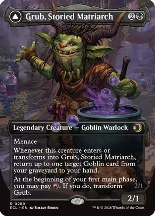 Grub, Storied Matriarch (Borderless) (289) - Lorwyn Eclipsed