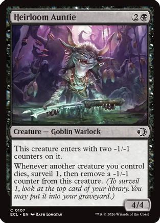 Heirloom Auntie (107) Foil - Lorwyn Eclipsed