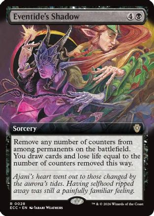 Eventide's Shadow (Extended Art) (028) - Commander: Lorwyn Eclipsed