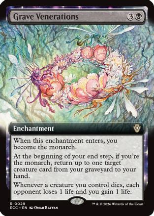 Grave Venerations (Extended Art) (029) - Commander: Lorwyn Eclipsed