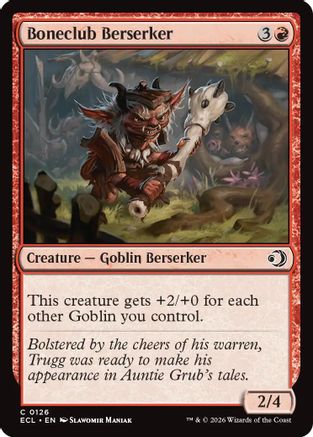 Boneclub Berserker (126) - Lorwyn Eclipsed