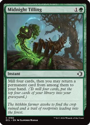 Midnight Tilling (182) - Lorwyn Eclipsed
