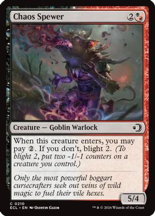 Chaos Spewer (210) - Lorwyn Eclipsed