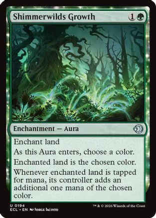 Shimmerwilds Growth (194) - Lorwyn Eclipsed