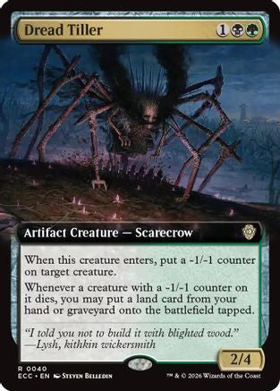 Dread Tiller (Extended Art) (040) - Commander: Lorwyn Eclipsed