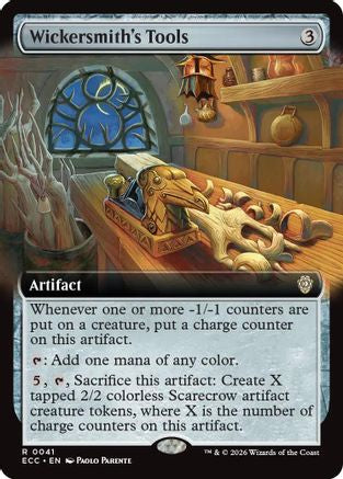 Wickersmith's Tools (Extended Art) (041) - Commander: Lorwyn Eclipsed