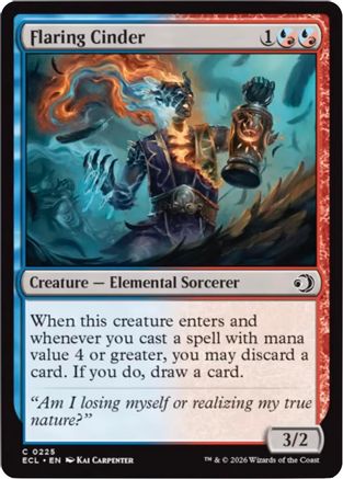 Flaring Cinder (225) - Lorwyn Eclipsed