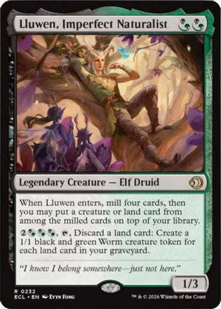 Lluwen, Imperfect Naturalist (232) - Lorwyn Eclipsed