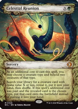 Celestial Reunion (Showcase) (326) Foil - Lorwyn Eclipsed
