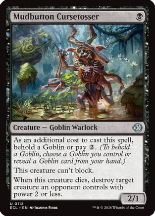 Mudbutton Cursetosser (112) - Lorwyn Eclipsed