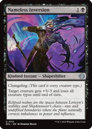 Nameless Inversion (113) - Lorwyn Eclipsed