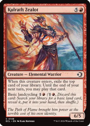 Kulrath Zealot (148) Foil - Lorwyn Eclipsed