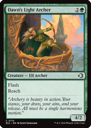 Dawn's Light Archer (174) - Lorwyn Eclipsed