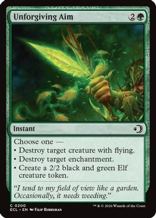 Unforgiving Aim (200) Foil - Lorwyn Eclipsed