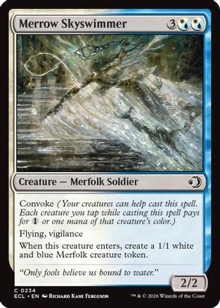Merrow Skyswimmer (234) Foil - Lorwyn Eclipsed