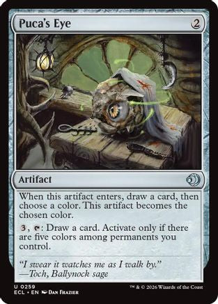 Puca's Eye (259) Foil - Lorwyn Eclipsed