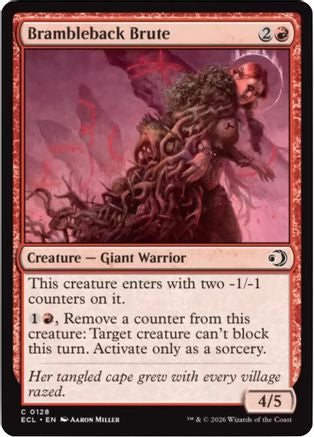 Brambleback Brute (128) Foil - Lorwyn Eclipsed