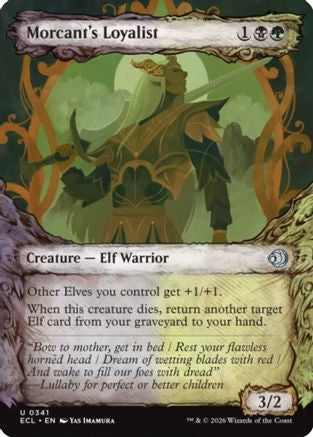 Morcant's Loyalist (Showcase) (341) Foil - Lorwyn Eclipsed
