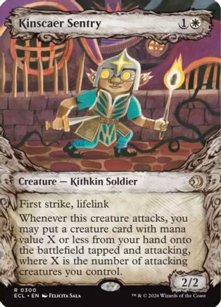 Kinscaer Sentry (Showcase) (300) - Lorwyn Eclipsed