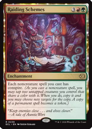 Raiding Schemes (239) Foil - Lorwyn Eclipsed