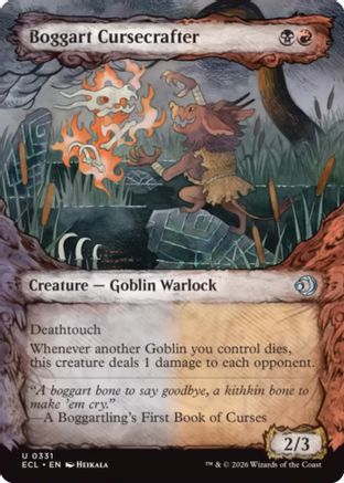 Boggart Cursecrafter (Showcase) (331) - Lorwyn Eclipsed