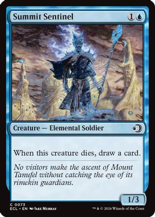 Summit Sentinel (073) - Lorwyn Eclipsed