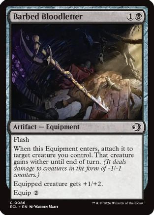 Barbed Bloodletter (086) - Lorwyn Eclipsed