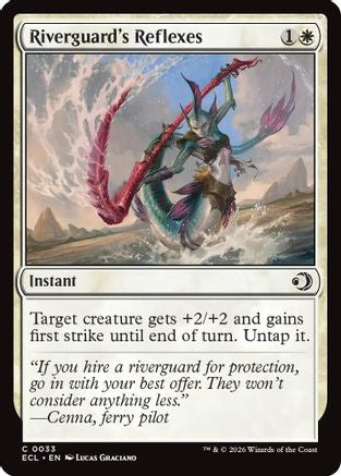 Riverguard's Reflexes (033) Foil - Lorwyn Eclipsed