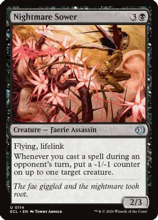 Nightmare Sower (114) - Lorwyn Eclipsed