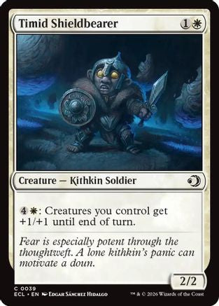 Timid Shieldbearer (039) - Lorwyn Eclipsed