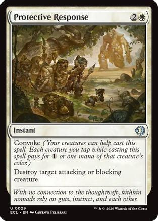 Protective Response (029) Foil - Lorwyn Eclipsed