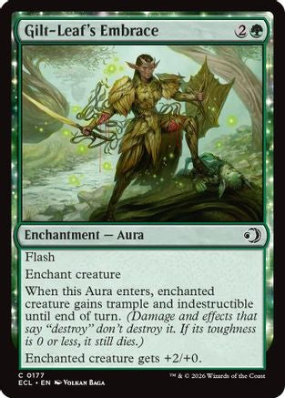 Gilt-Leaf's Embrace (177) Foil - Lorwyn Eclipsed