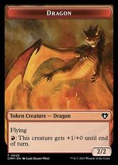 Eldrazi // Dragon (0020) Double-Sided Token [Commander Masters Tokens] | Silver Goblin