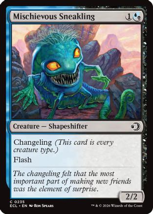 Mischievous Sneakling (235) - Lorwyn Eclipsed
