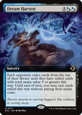 Dream Harvest (Extended Art) (371) - Lorwyn Eclipsed