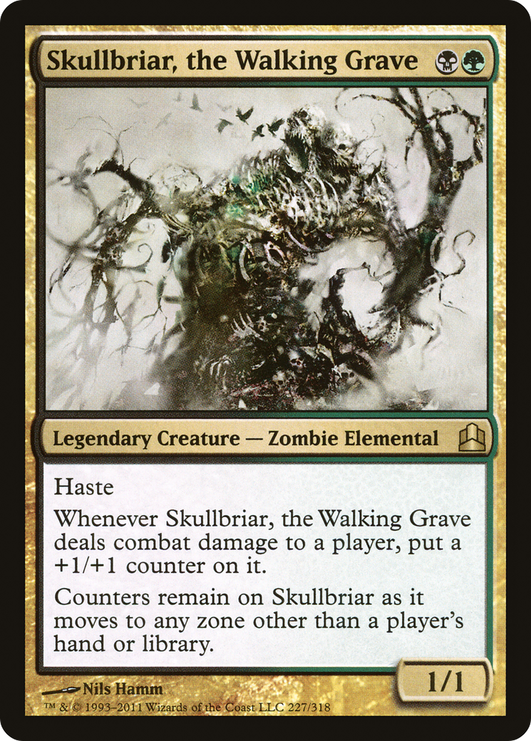 Skullbriar, the Walking Grave (227) - Commander 2011