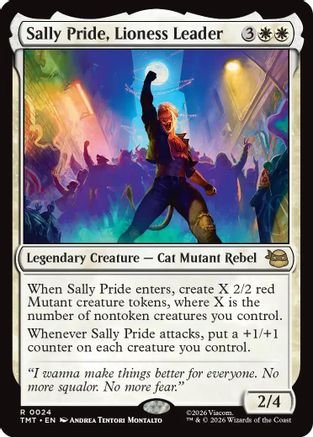 Sally Pride, Lioness Leader (024) - Teenage Mutant Ninja Turtles