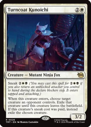 Turncoat Kunoichi (026) Foil - Teenage Mutant Ninja Turtles